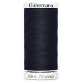 Gutermann Black Sew All Thread - 250m (1)