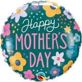 18 inch Mother's Day Blossoms Foil Balloon (1)