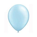 5" Pastel Pearl Light Blue Latex Balloons (100)