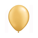 5" Metallic Gold Latex Balloons (100)