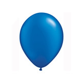 5" Radiant Pearl Sapphire Blue Latex Balloons (100)