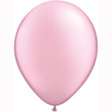 11" Pastel Pearl Pink Latex Balloons (100)