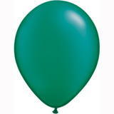 11" Radiant Pearl Emerald Green Latex Balloons (100)