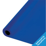 Cobalt Blue Plastic Table Roll - 102cm x 30.5m (1 Roll)