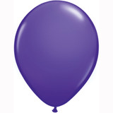 11" Fashion Purple Violet Latex Balloons (6)