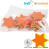 55mm Multi-coloured Stars Tissue Paper Confetti (50g)