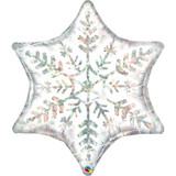 36 inch Dazzling Snowflake Foil Balloon (1)