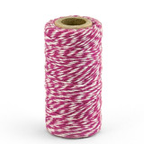 Dark Pink Baker's Twine - 50m Spool (1)