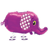 32 inch Elephant Walking Pet Foil Balloon (1)