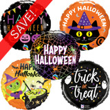 18 inch Halloween Foil Pack 3 (25 Balloons) 18 inch Halloween Foil Pack 3 (25 Balloons)