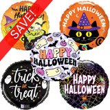 18 inch Halloween Foil Pack 3 (25 Balloons)