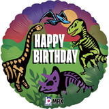 18 inch Jurassic Happy Birthday Foil Balloon (1)