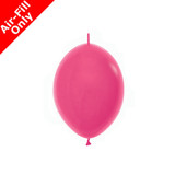 6" Fashion Fuchsia Link-O-Loon Latex Balloons (100)