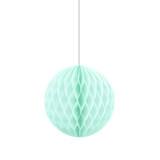 4 inch Mint Honeycomb Tissue Paper Ball (1)
