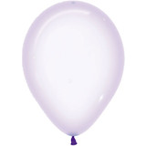 12" Crystal Pastel Lilac Sempertex Latex Balloons (50)