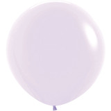 3ft Pastel Matte Lilac Sempertex Latex Balloons (2)