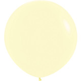 3ft Pastel Matte Yellow Sempertex Latex Balloons (2)