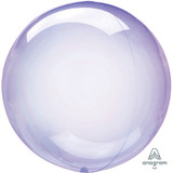 18" Purple Crystal Clearz Balloon (10) - UNPACKAGED
