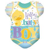 18 inch Baby Boy Clothes Shape Foil Balloon (1)