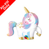 14 inch Pastel Unicorn Foil Balloon (1) - UNPACKAGED