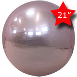 21" Jumbo Orbz Pastel Pink Foil Balloon (1) - UNPACKAGED