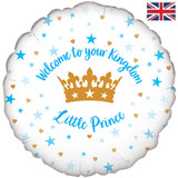 18 inch Welcome Little Prince Stars Foil Balloon (1)