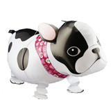 24 inch French Bulldog Walking Pet Foil Balloon (1)