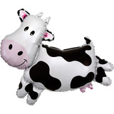 30 inch Cow Supershape Foil Balloon (1)