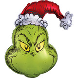 29 inch How the Grinch Stole Christmas Foil Balloon (1)