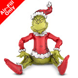 24 inch Sitting Santa Grinch Foil Balloon (1)