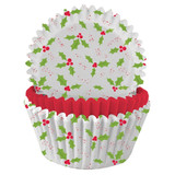Holly Cupcake Cases (75)