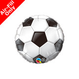 9 inch Soccer Ball Foil Balloon (1) - UNPACKAGED