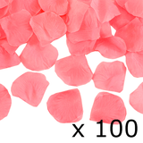 Light Pink Rose Petals (100)