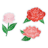 Flower Iron-on Patches (3)