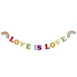 Love is Love Letter Paper Banner - 2m (1)