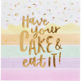 Pastel Cake Paper Napkins (20)