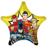 28 inch Justice League Star Foil Balloon (1)