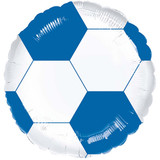 18 inch Blue Football Foil Balloon (1)