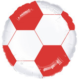 18 inch Red Football Foil Balloon (1)