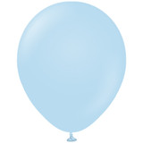 18" Macaron Blue Kalisan Latex Balloons (25)