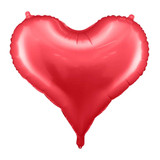 30 inch Red Satin Heart Foil Balloon (1)