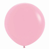 24" Fashion Pink Sempertex Latex Balloons (3)