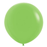 24" Fashion Lime Green Sempertex Latex Balloons (3)