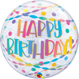 22 inch Birthday Confetti & Streamers Bubble Balloon (1)