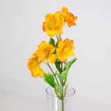 A 47cm Orange Silk Dahlia Spray.