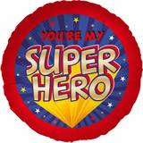 18 inch You're My Superhero Stars Foil Balloon (1)