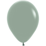 12" Pastel Dusk Laurel Green Sempertex Latex Balloons (50)