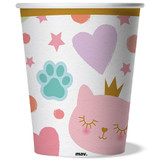 Cat Princess Maverick Paper Cups (8)