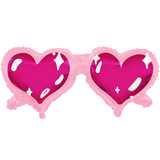 36 inch Heart Sunglasses Foil Balloon (1)