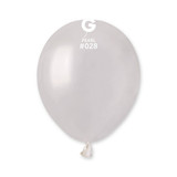 5" Metallic Pearl Gemar Latex Balloons (50)